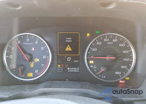 2024 Subaru Wrx Limited из США, поврежденный, VIN JF1VBAN6XR9806008